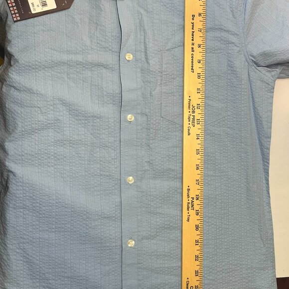 Ben Sherman NWT Mens Button Down Collar Shirt Medium Blue - Picture 9 of 9